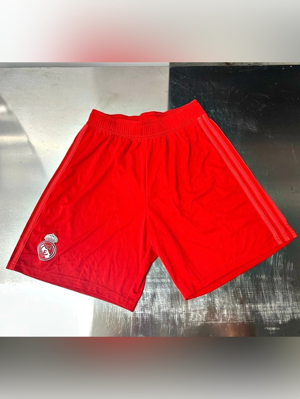 Real Madrid Athletic Soccer Shorts Size Medium